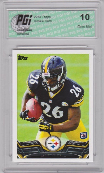 2013 Topps Football #403 Le'Veon Bell RC Steelers Leveon Rookie Card PGI 10