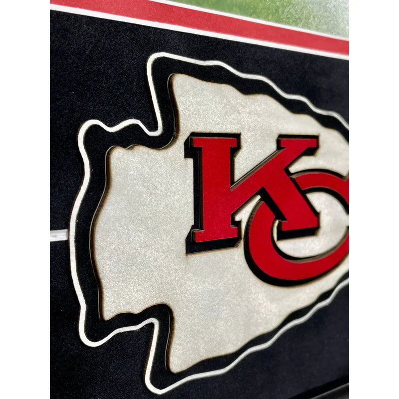 Travis Kelce Autographed Kansas City Chiefs 16x20 Photo Framed Signed BAS KC
