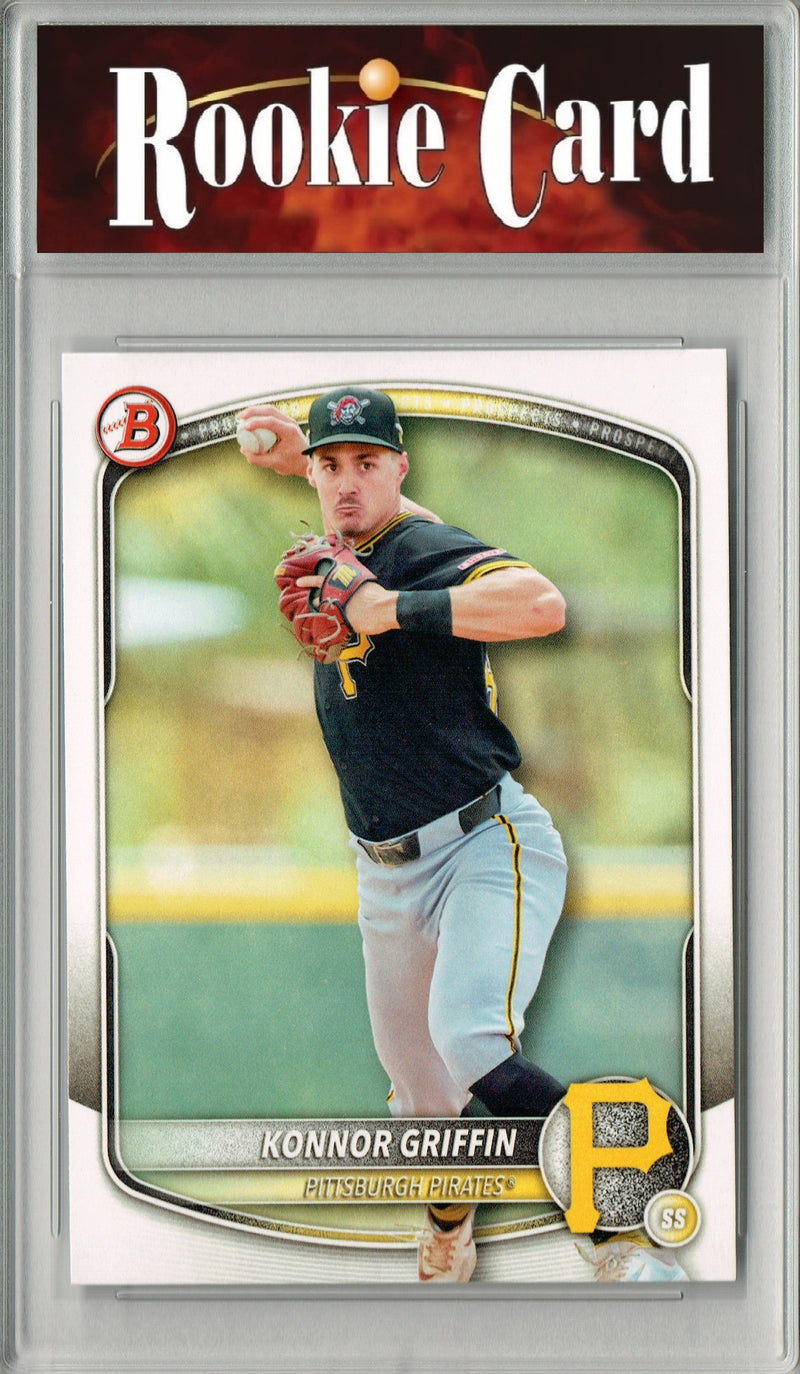 Certified Mint+ Konnor Griffin 2025 Bowman #BD-102 Rookie Card Pittsburgh Pirates