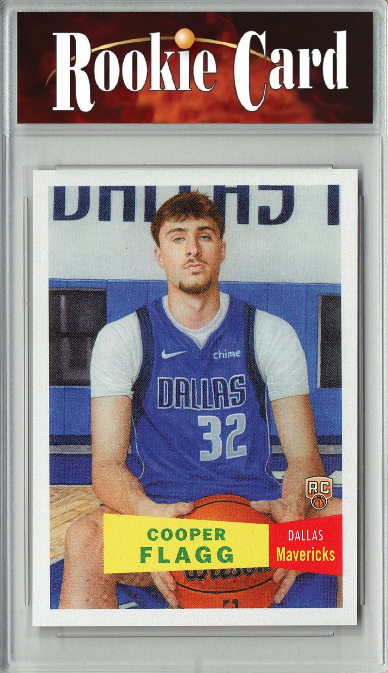 Certified Mint+ Cooper Flagg 2025 NBA Living Set #11 Rookie Card Dallas Mavericks