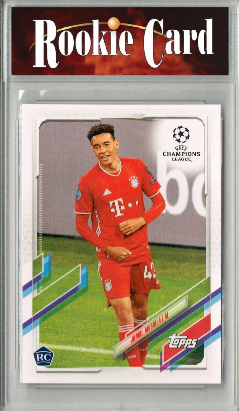 Certified Mint+ Jamal Musiala 2021 #81T Rookie Card FC Bayern Munchen