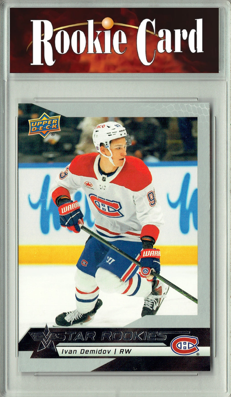 Certified Mint+ Ivan Demidov 2025 U.D. Star Rookies #1 Special Collection Rookie Card Montreal Canadiens