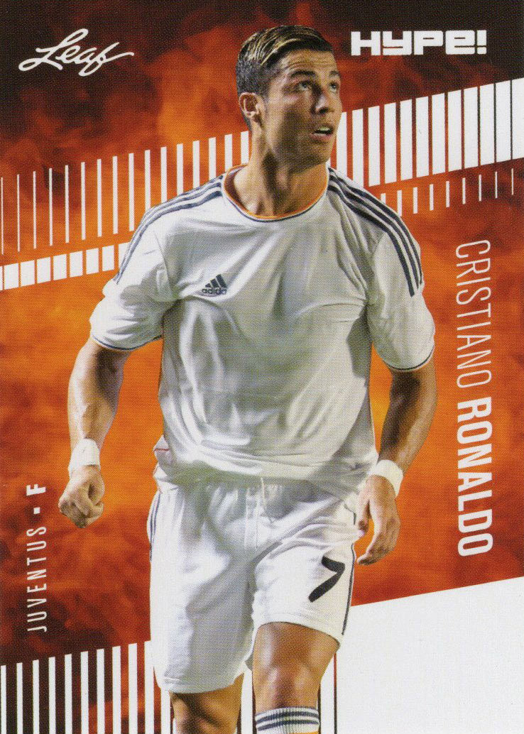3) Mint Cristiano Ronaldo 2023 Leaf HYPE #110 Portugal, Juventus, Al Nassr Rare Trading Card Lot