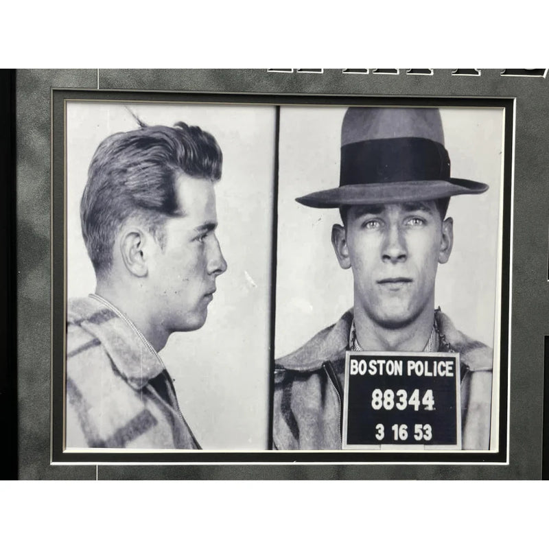 Whitey Bulger Hand Written Signed Framed Letter Birdman of Alcatraz Mafia JSA COA