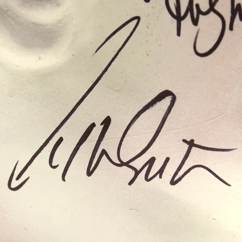 William Shatner / Nick Castle Dual Autographed Michael Myers Halloween Mask JSA