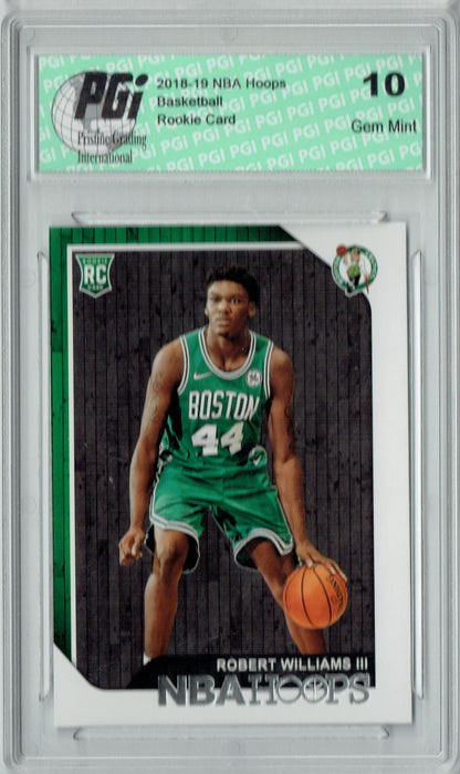 Robert Williams III 2018 NBA Hoops #269 Rookie Card PGI 10