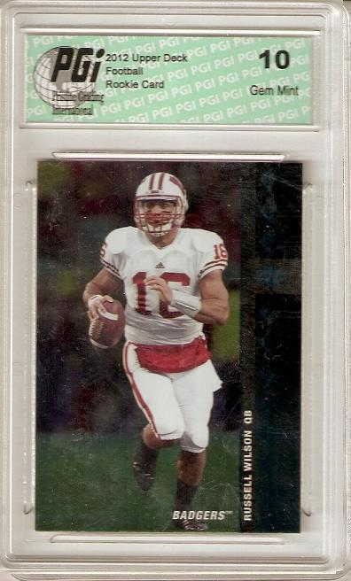 Russell Wilson 2012 Upper Deck SP Authentic 1994 SP Rookie Card PGI 10