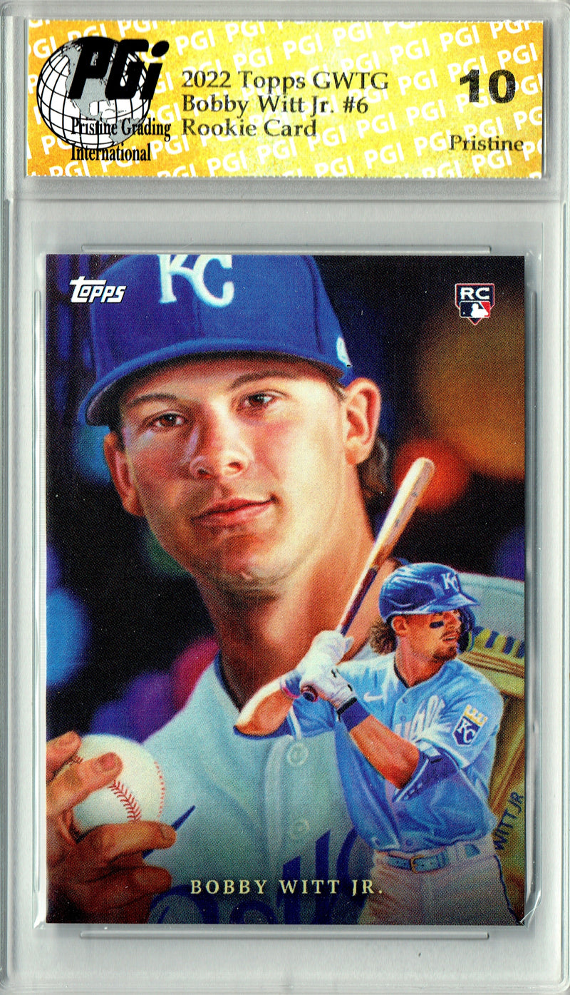 Bobby Witt Jr. 2022 Topps Game Within The Game #6 PRISTINE Rookie Card PGI 10