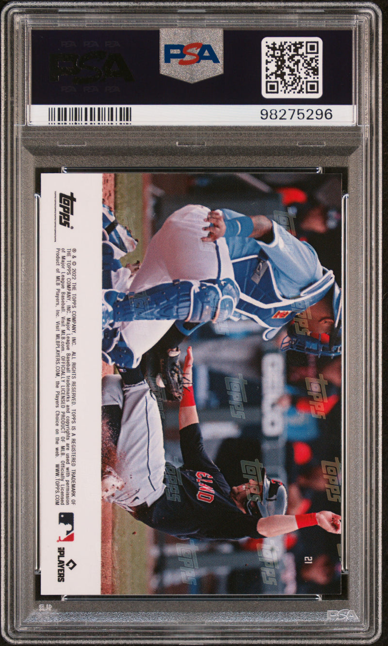 Bobby Witt Jr. Rookie Card 2022 Topps Now #21 Acrobatic Stop Graded PSA 10 Kansas City Royals
