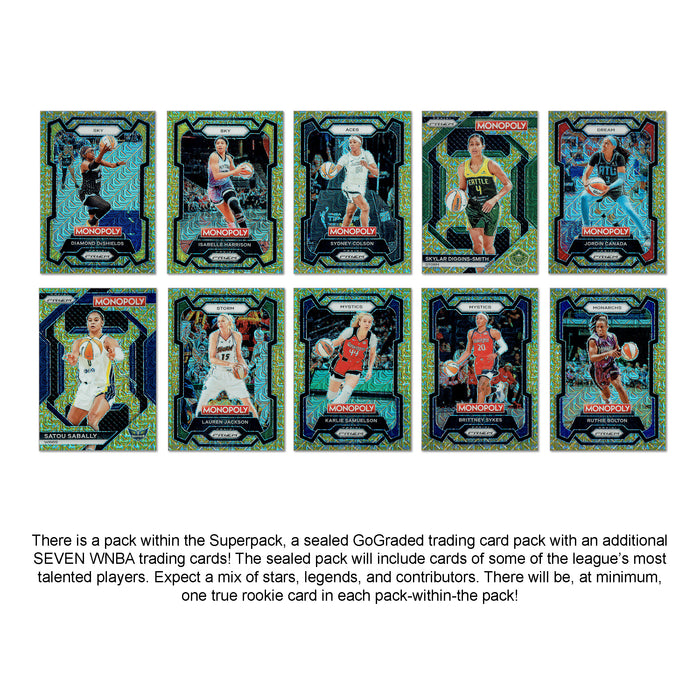 WNBA Certified Mint Superpack II - Legends & Rookies - 9 Total Cards - Caitlin Clark, A’Ja Wilson, Angel Reese, Cameron Brink, Sabrina Ionescu & More