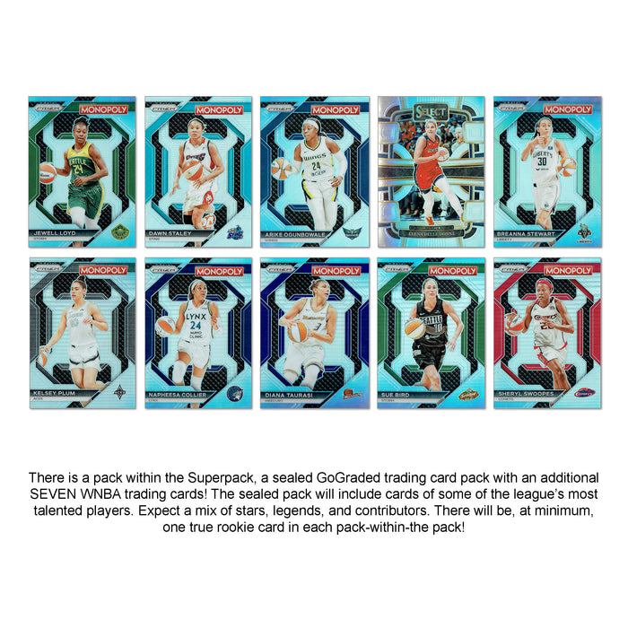WNBA Certified Mint Superpack II - Legends & Rookies - 9 Total Cards - Caitlin Clark, A’Ja Wilson, Angel Reese, Cameron Brink, Sabrina Ionescu & More