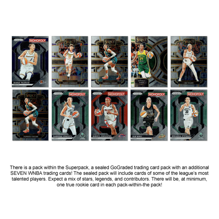 WNBA Certified Mint Superpack II - Legends & Rookies - 9 Total Cards - Caitlin Clark, A’Ja Wilson, Angel Reese, Cameron Brink, Sabrina Ionescu & More
