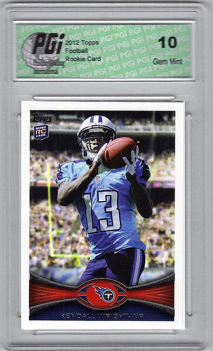 Kendall Wright 2012 Topps Football #378 Rookie Card PGI 10