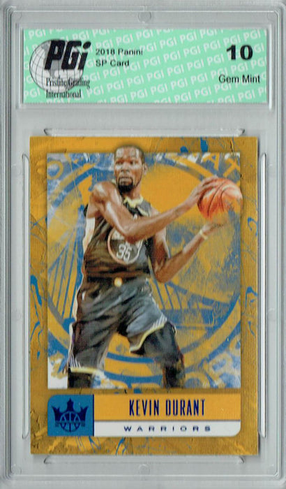 Kevin Durant 2018 Court Kings #27 Super Short Print Card PGI 10