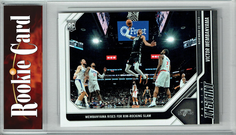 Certified Mint+ Victor Wembanyama 2023 Panini Instant #98 Just 5530 Made Rookie Card San Antonio Spurs