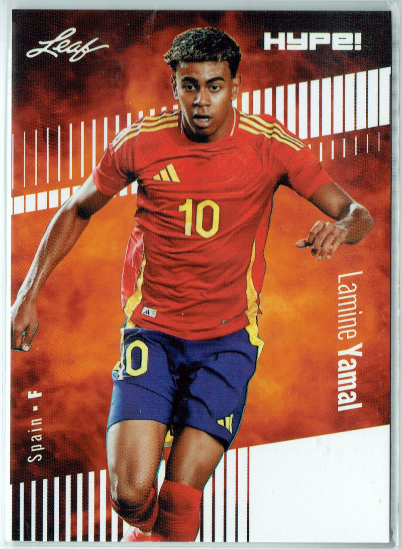 Mint Lamine Yamal 2024 Leaf HYPE! #LH-164A Only 5000 Made Rookie Card Espana