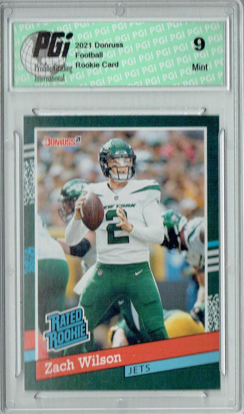 PGI 9 Zach Wilson 2021 Panini Instant #BW2 1/2231 Rated Rookie Card