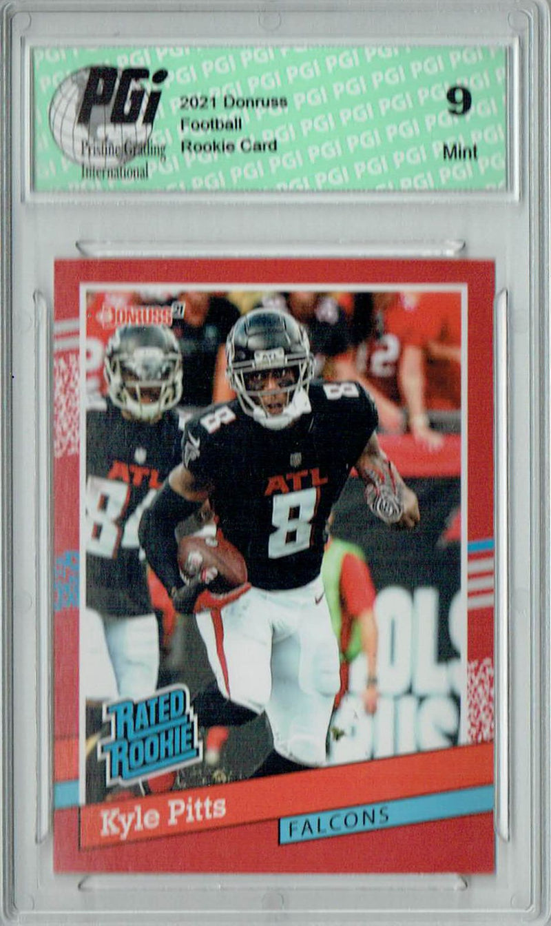 PGI 9 Kyle Pitts 2021 Panini Instant #BW4 1/2231 Rated Rookie Card