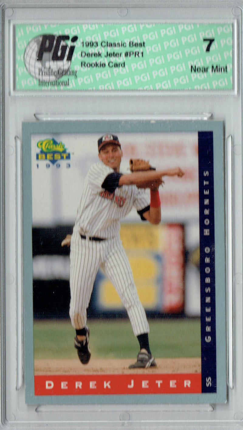 PGI 7 Derek Jeter 1993 Classic Best #PR1 Rookie Card