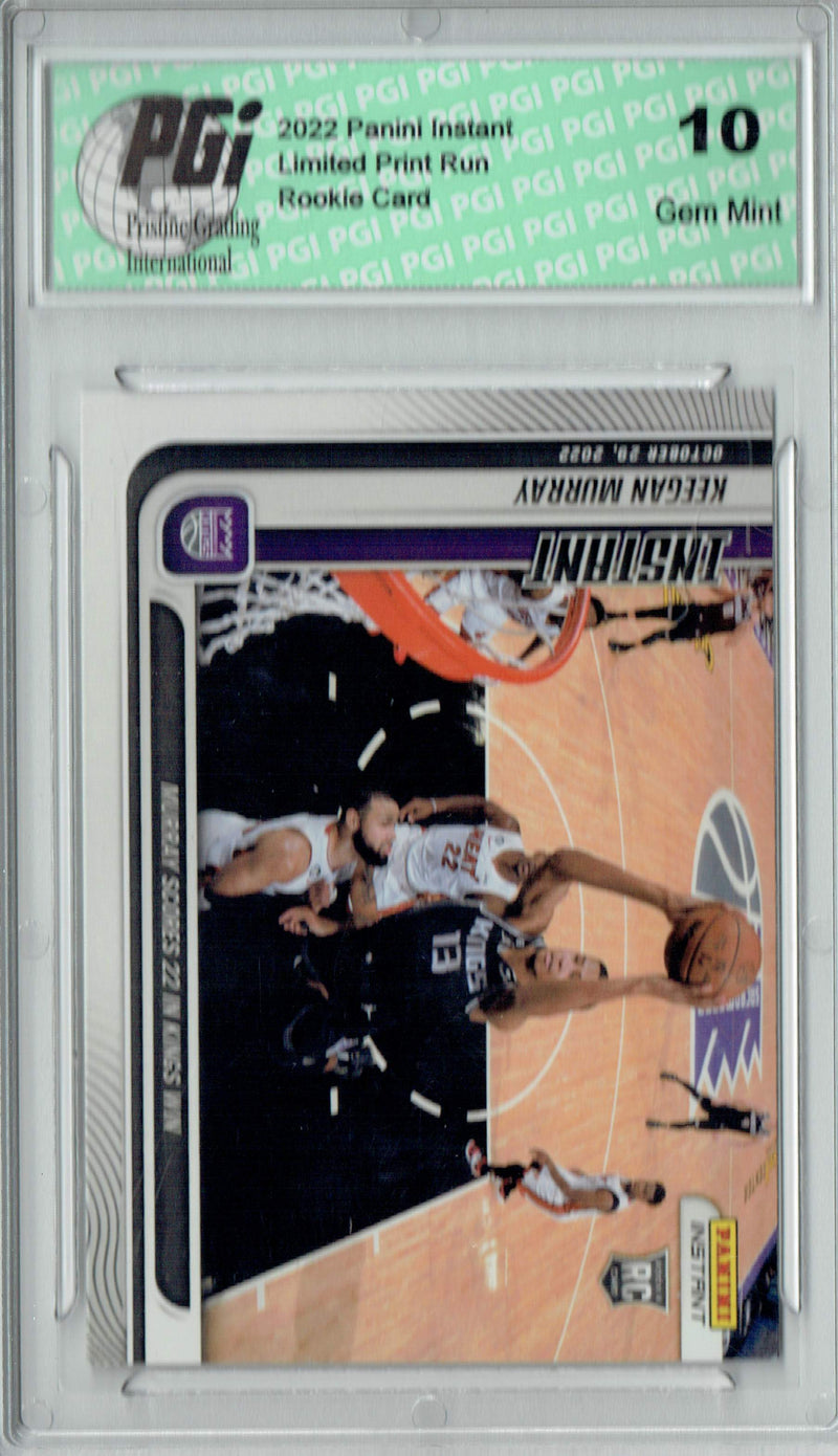 Keegan Murray 2022 Panini Instant #21 Only 232 Ever Made Rookie Card PGI 10