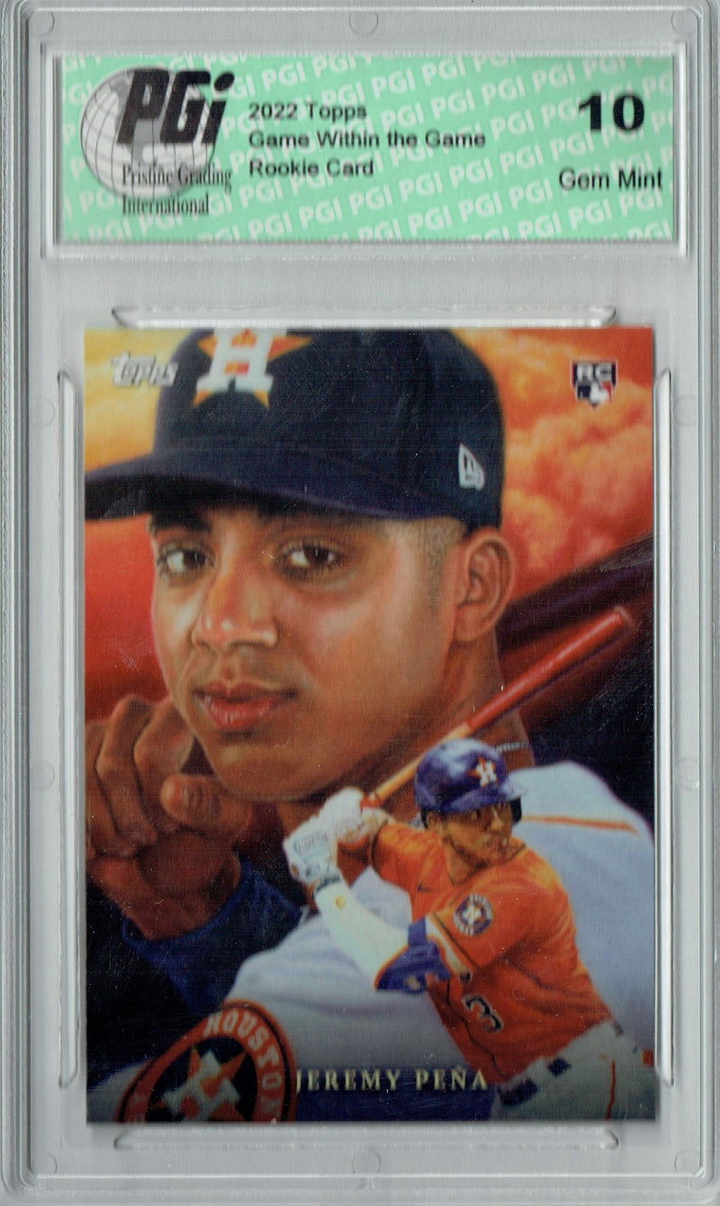 Jeremy Pena #16 2022 Topps Game Within the Game 1/3564 Made! Rookie Card PGI 10