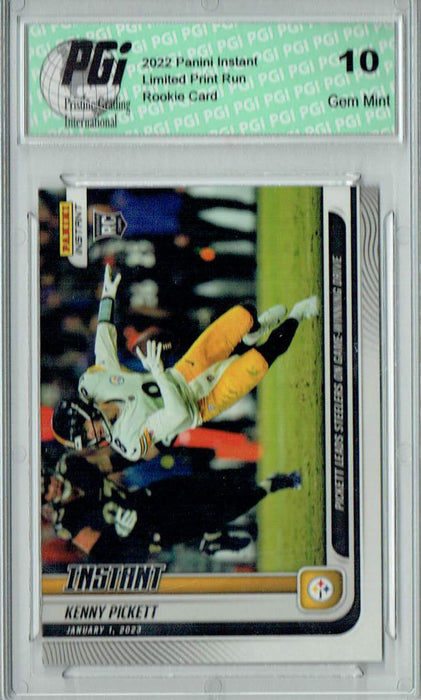 Kenny Pickett 2023 Panini Instant #177 Rare 1 of 433 Made! Rookie Card PGI 10