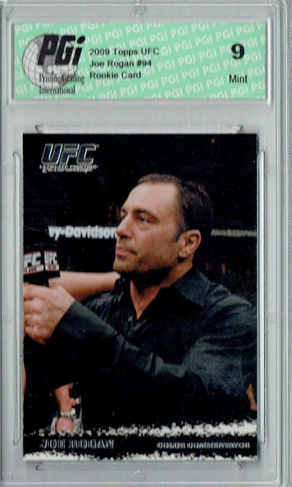 PGI 9 Joe Rogan 2009 Topps UFC #94 Rookie Card