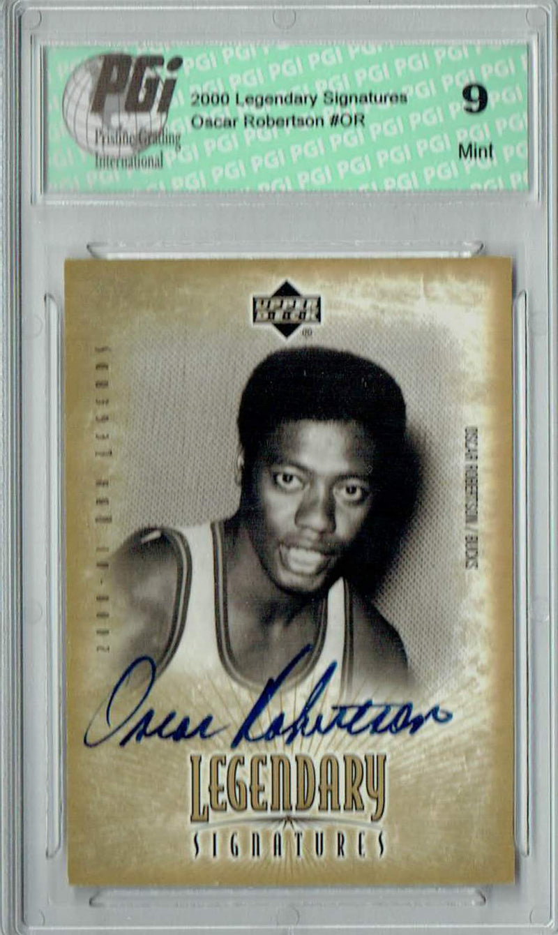 PGI 9 Oscar Robertson 2000 Legendary Signatures #OR Trading Card