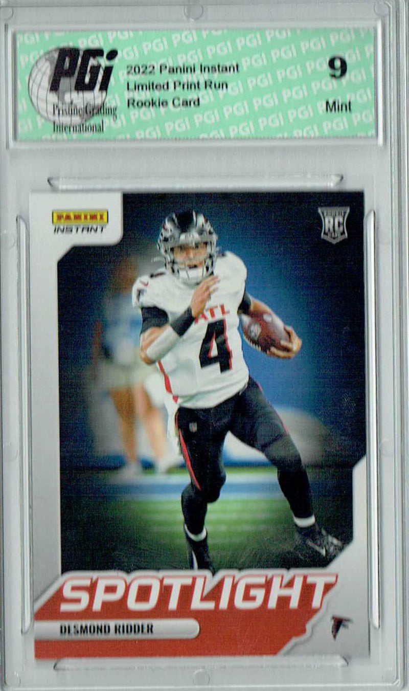 PGI 9 Desmond Ridder 2022 Panini Instant #SR-24 Spotlight 1/603 Rookie Card