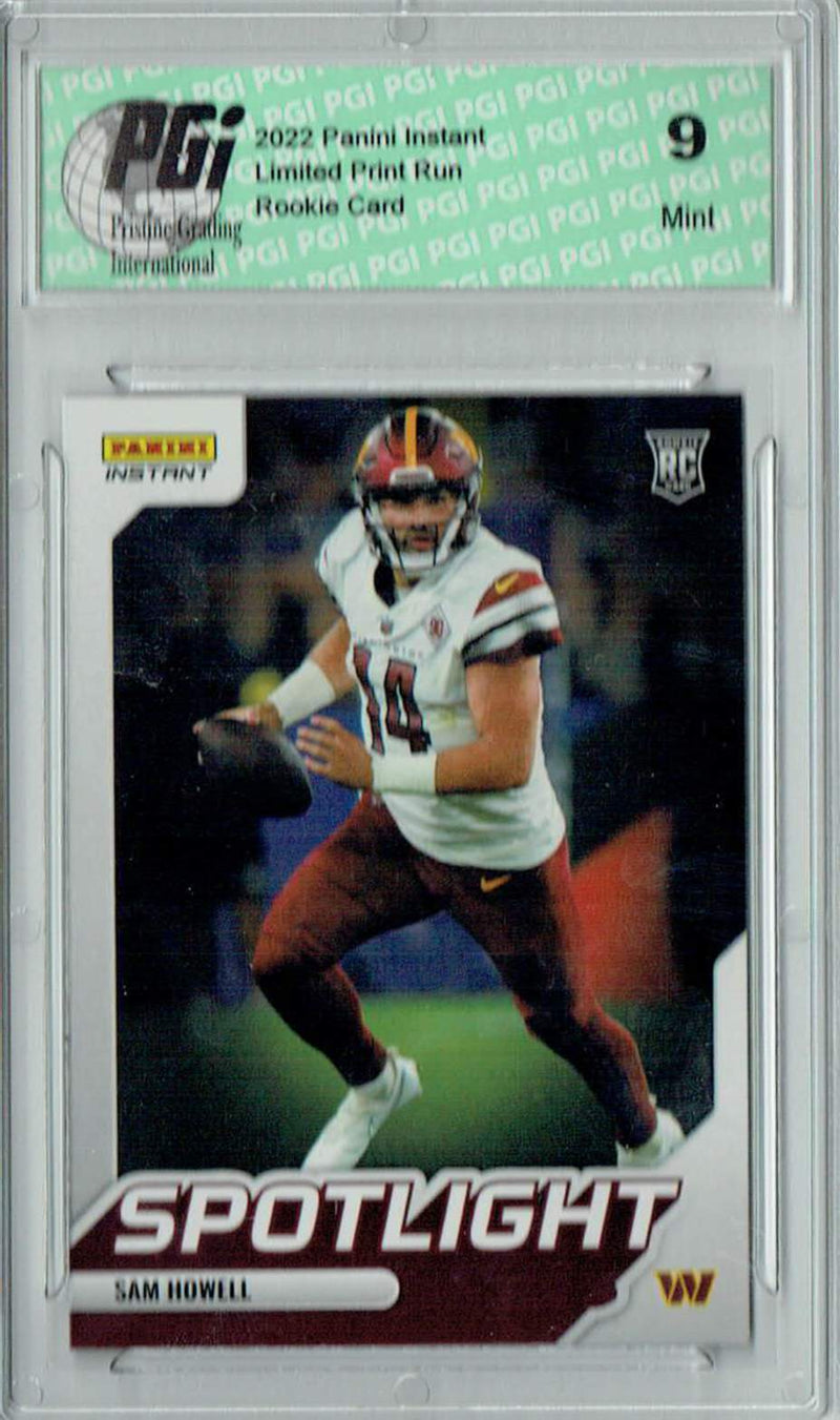 PGI 9 Sam Howell 2022 Panini Instant #SR-41 Spotlight 1/603 Rookie Card