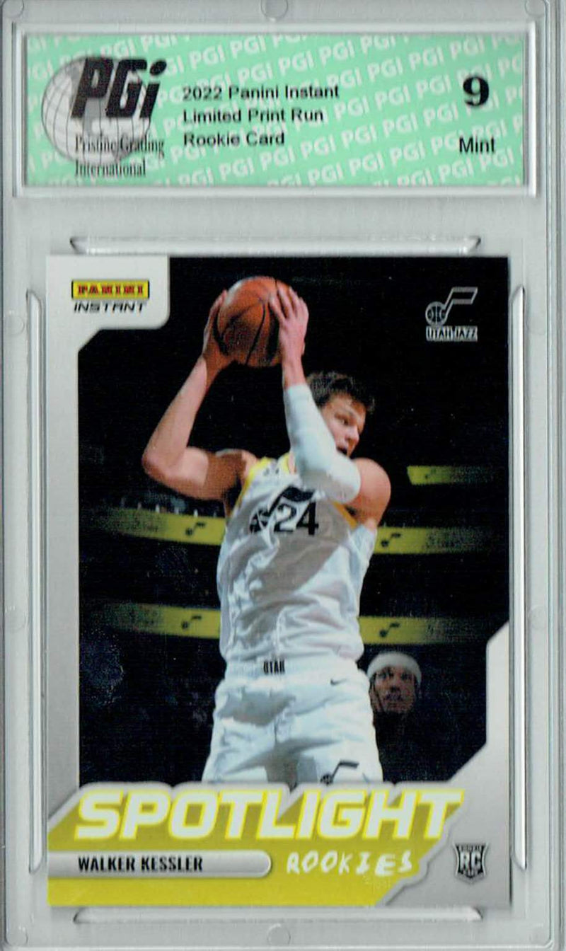 PGI 9 Walker Kessler 2022 Panini Instant #RS-22 Spotlight 1/965 Rookie Card