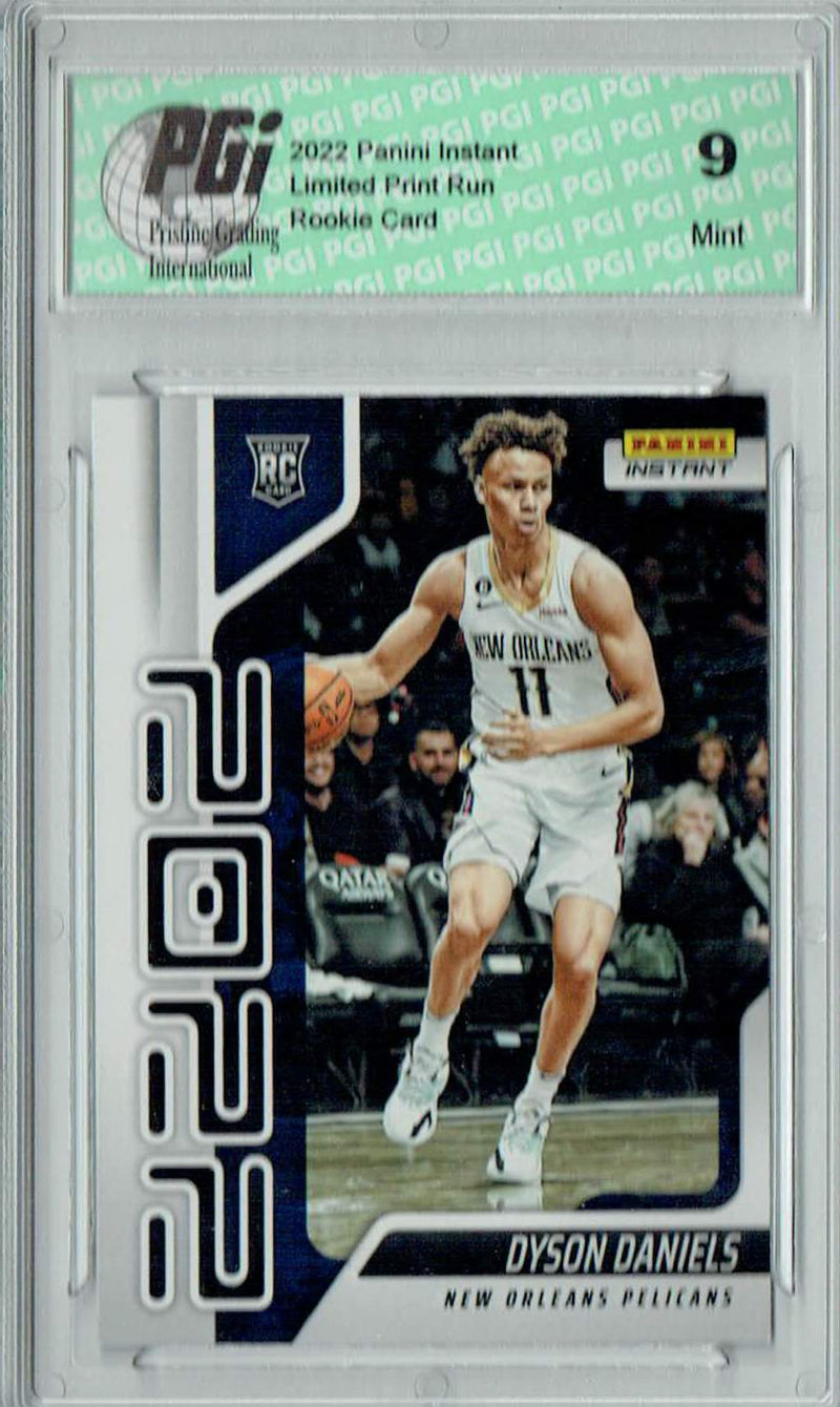 PGI 9 Dyson Daniels 2022 Panini Instant Year One #YO-8 1 of 767 Rookie Card
