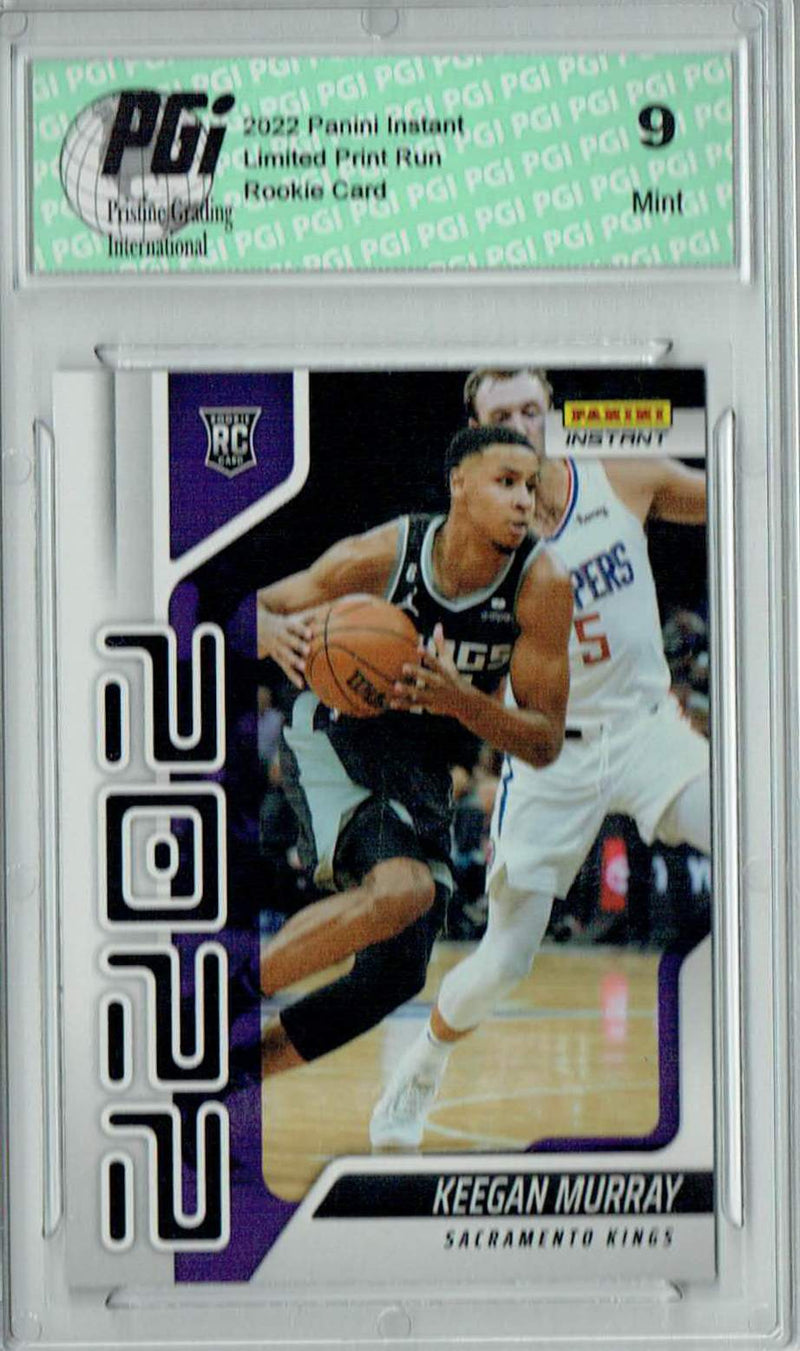 PGI 9 Keegan Murray 2022 Panini Instant Year One #YO-4 1 of 767 Rookie Card
