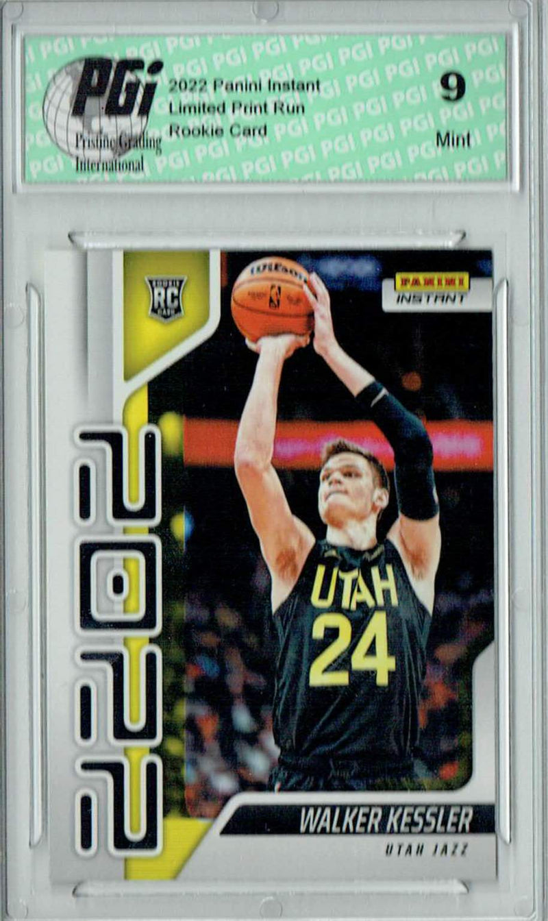 PGI 9 Walker Kessler 2022 Panini Instant Year One #YO-22 1 of 767 Rookie Card