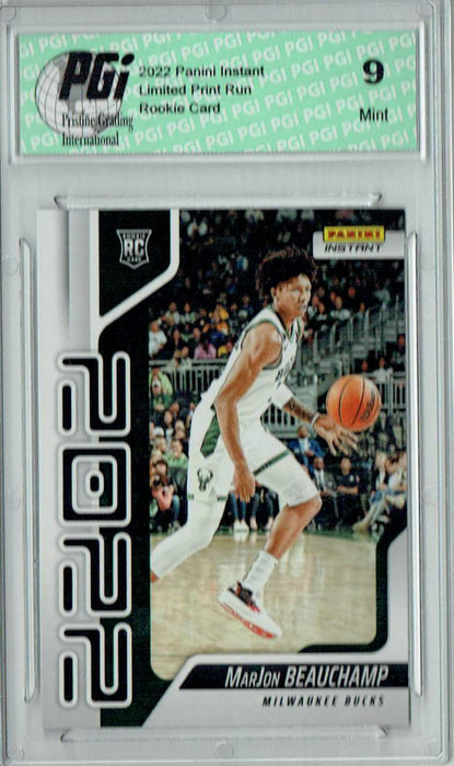 PGI 9 MarJon Beauchamp 2022 Panini Instant Year One #YO-24 1 of 767 Rookie Card