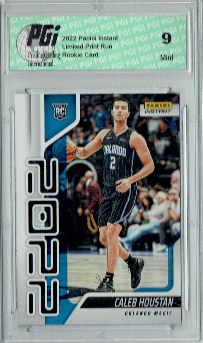 PGI 9 Caleb Houstan 2022 Panini Instant Year One #YO-32 1 of 767 Rookie Card