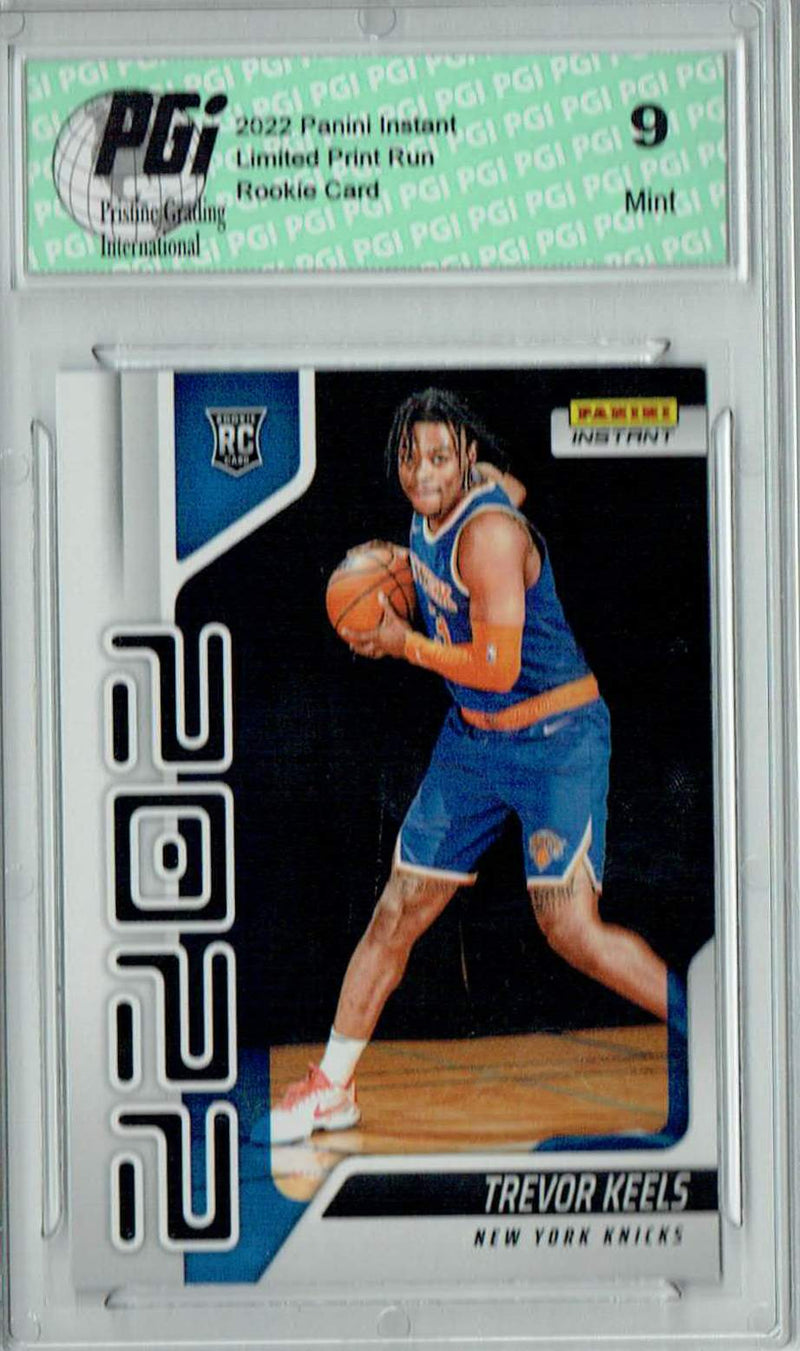 PGI 9 Trevor Keels 2022 Panini Instant Year One #YO-37 1 of 767 Rookie Card