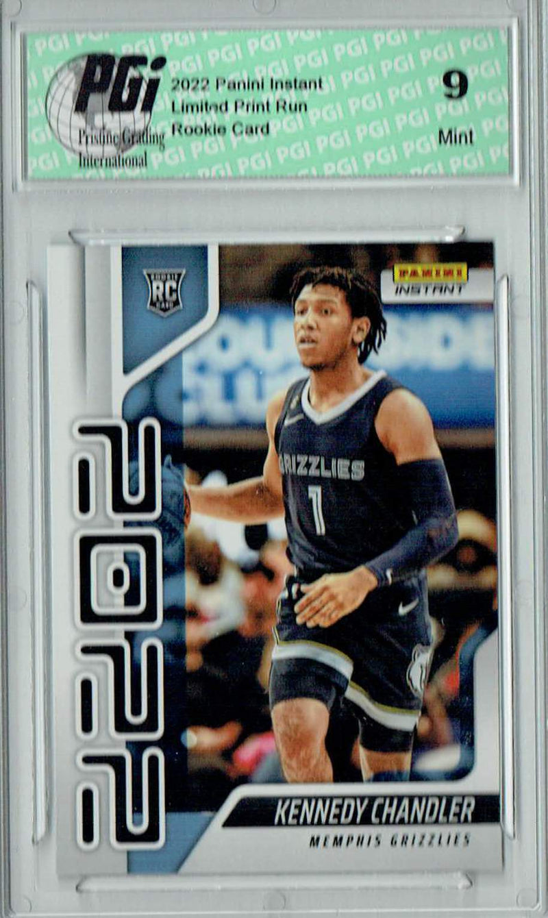 PGI 9 Kennedy Chandler 2022 Panini Instant Year One #YO-36 1 of 767 Rookie Card
