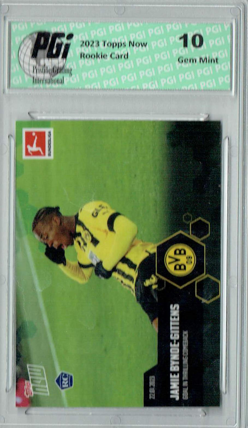 Jamie Bynoe-Gittens 2023 Topps Now #106 Rookie Returns! Rookie Card PGI 10