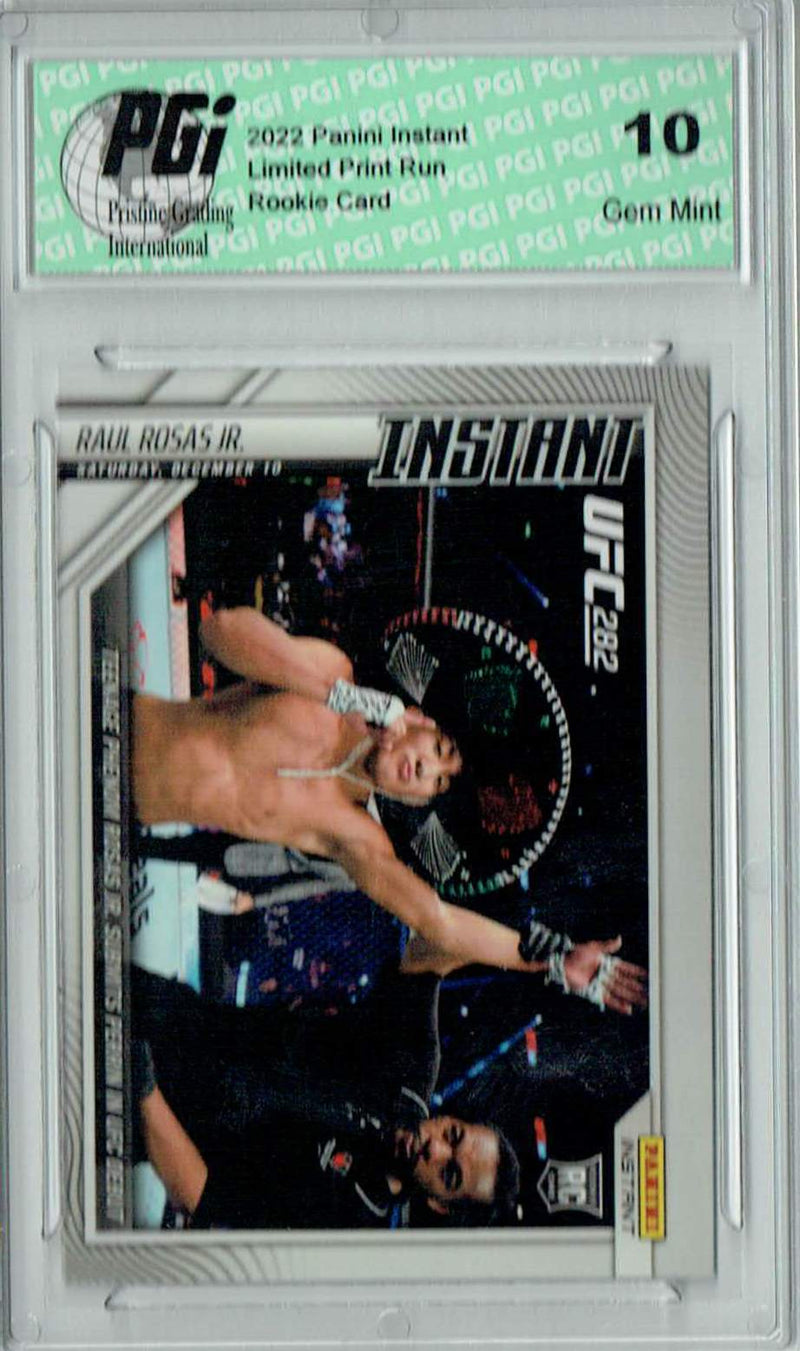 Raul Rosas Jr. 2022 Panini Instant #146 UFC Debut! 1 of 2468 Rookie Card PGI 10