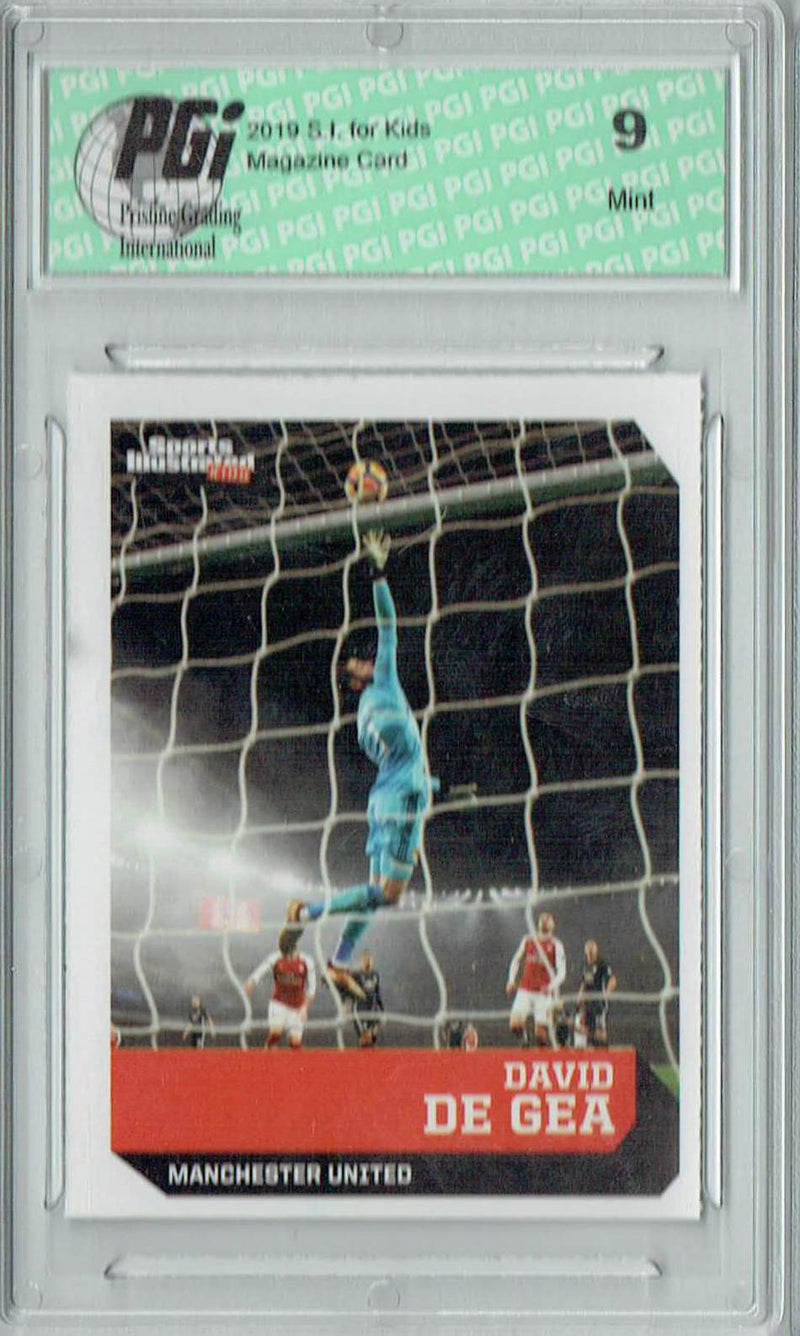 PGI 9 David De Gea 2019 S.I. for Kids #753 Manchester United Trading Card