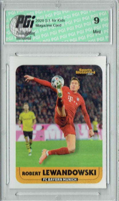 PGI 9 Robert Lewandowski 2020 S.I. for Kids #924 FC Bayern Munich Trading Card
