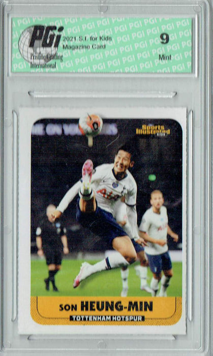 PGI 9 Son Heung-Min 2021 S.I. for Kids #960 Tottenham Hotspur Trading Card