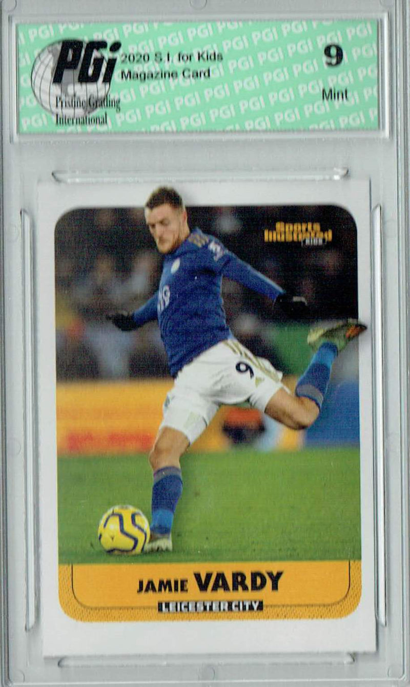 PGI 9 Jamie Vardy 2020 S.I. for Kids #904 Leicester City Trading Card