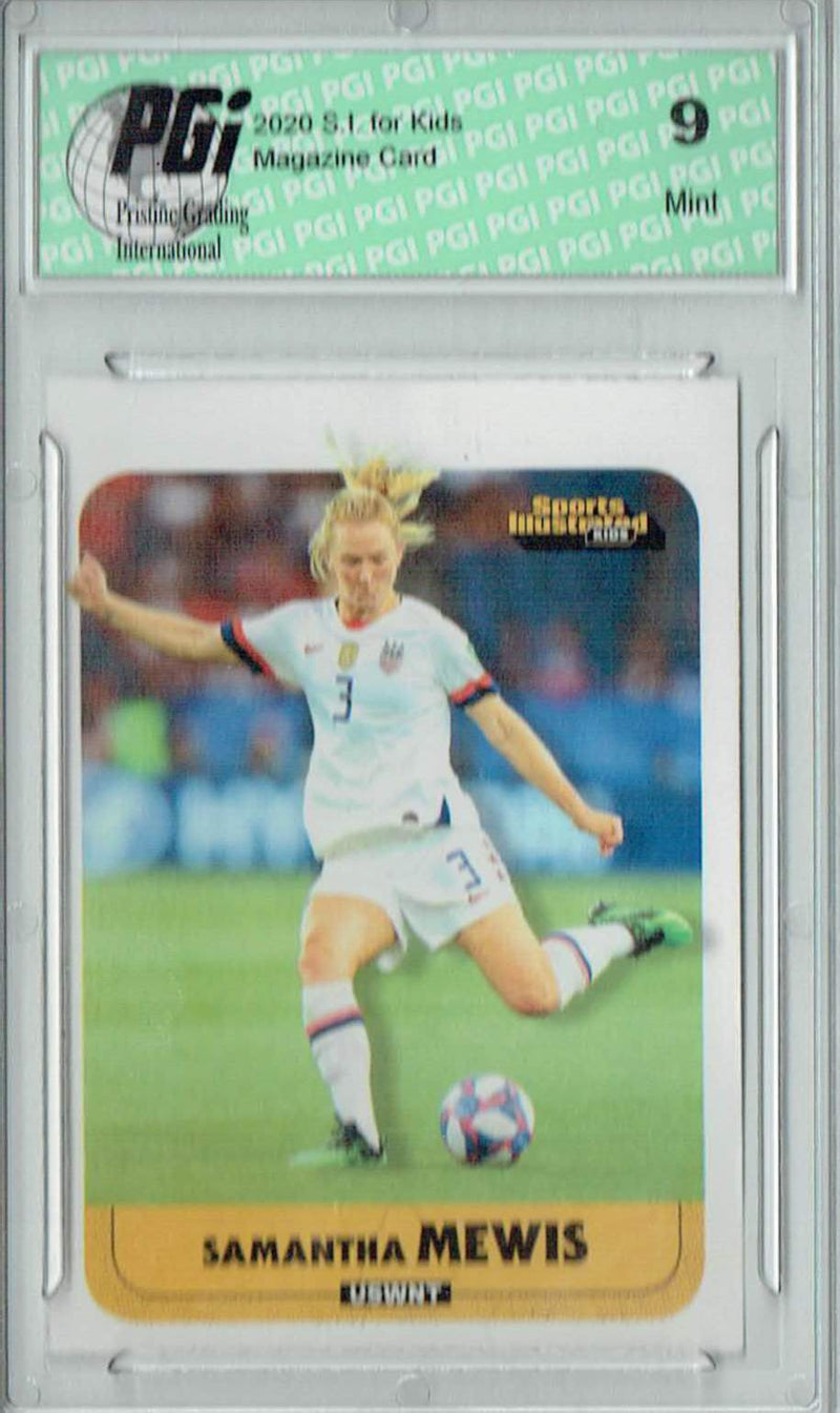 PGI 9 Samantha Mewis 2020 S.I. for Kids #940 USWNT Trading Card