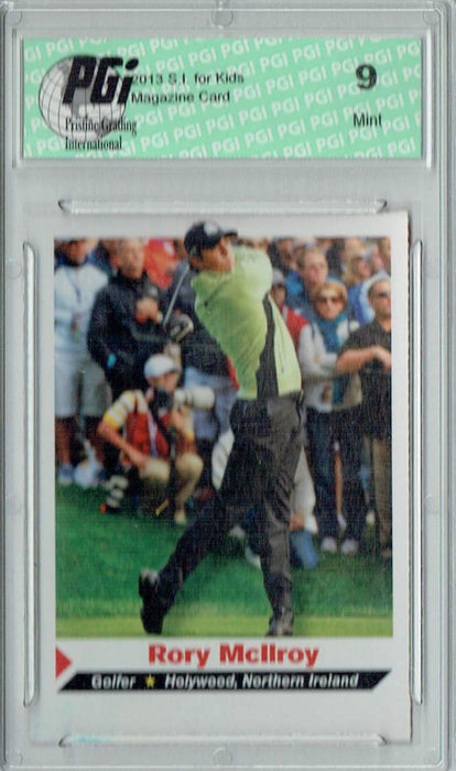 PGI 9 Rory Mcllroy 2013 S.I. for Kids #214 Ireland Trading Card