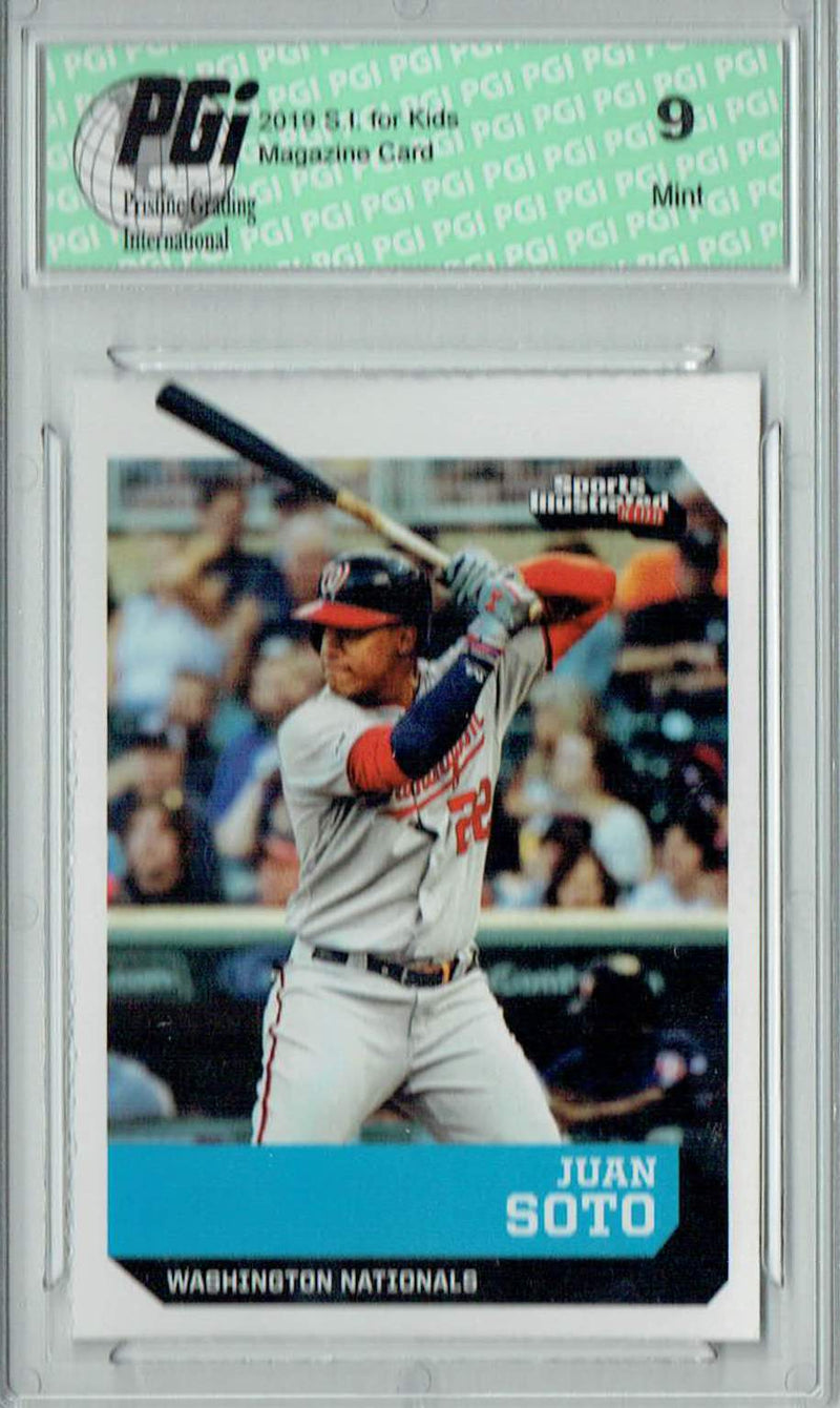 PGI 9 Juan Soto 2019 S.I. for Kids #889 Washington Nationals Trading Card