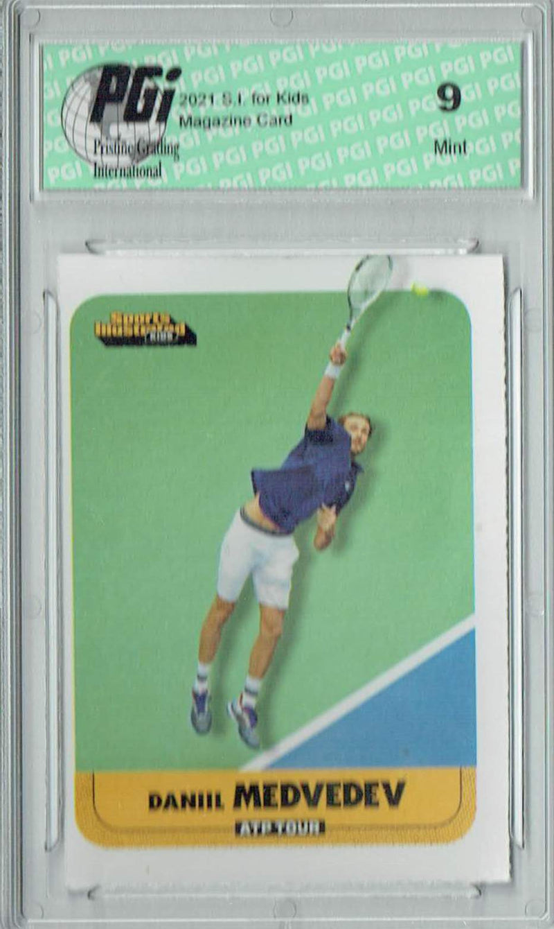 PGI 9 Danil Medvedev 2021 S.I. for Kids #990 Russia Trading Card