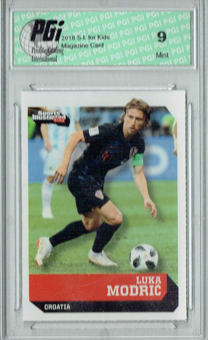 PGI 9 Luka Modric 2018 S.I. for Kids #756 Croatia Trading Card