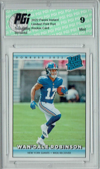 PGI 9 Wan'Dale Robinson 2022 Donruss Rated Rookie #RR15 1/4094 Made! Retro Card